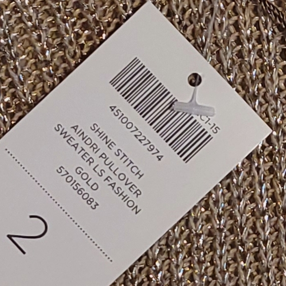 NWT Chico's long sleeve pullover shirt women's 2XL - Picture 4 of 4